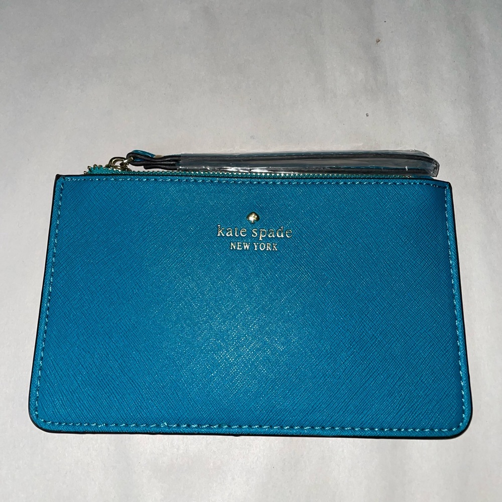 Kate Spade New York Blue Wristlet Wallet